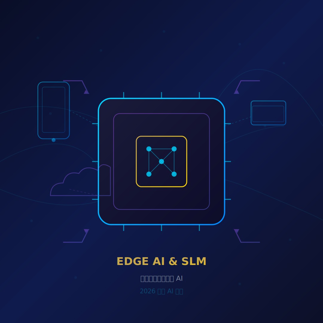 邊緣 AI 與小型語言模型（SLM）實戰指南：2026 年從雲端到終端的 AI 新浪潮