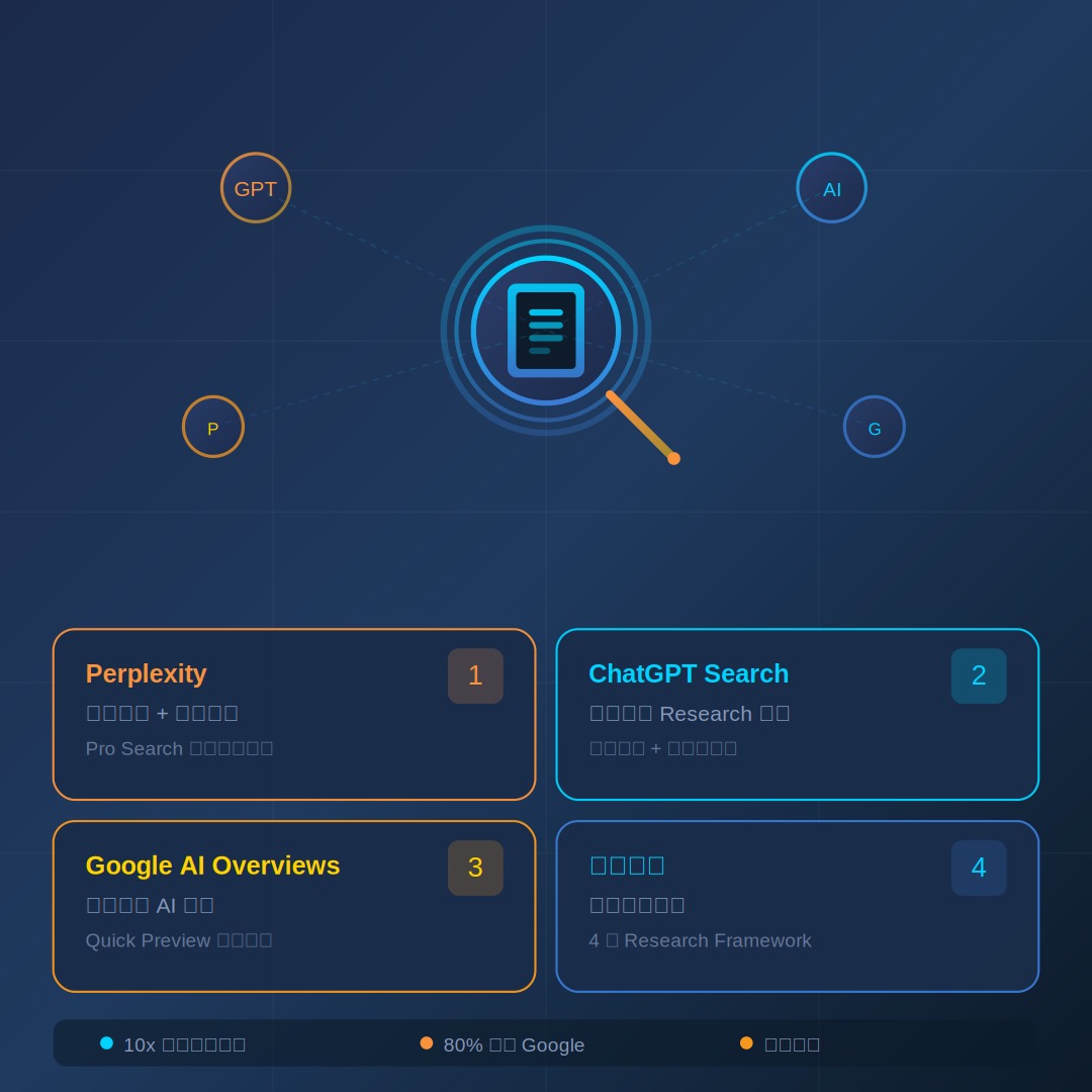2026 AI 搜尋引擎實戰指南：用 Perplexity、ChatGPT Search 同 AI Search 顛覆傳統 Google 搜尋