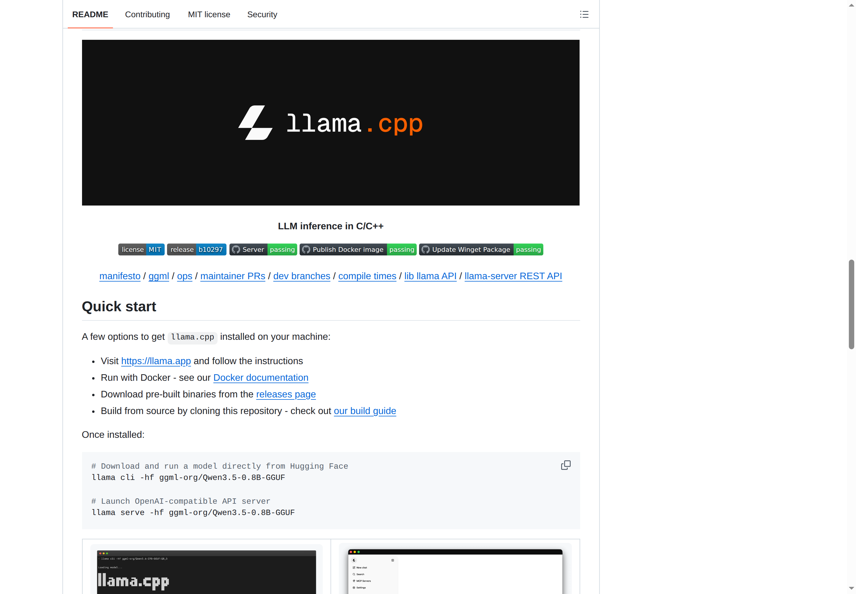 12.3 萬星開源項目：llama.cpp — 純 C/C++ 本地 LLM 推理引擎