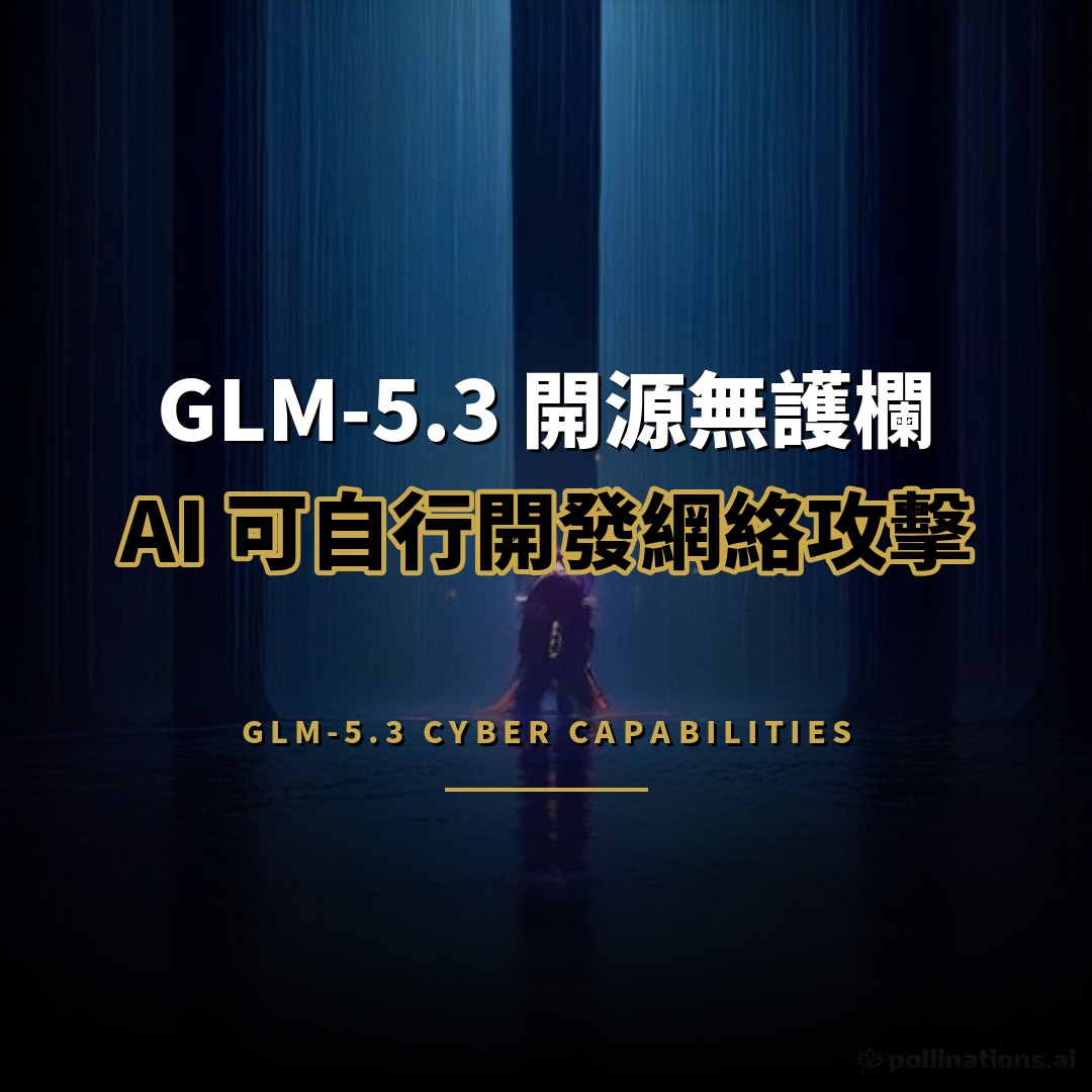 Anthropic 警告：GLM-5.3 無護欄可自行開發攻擊