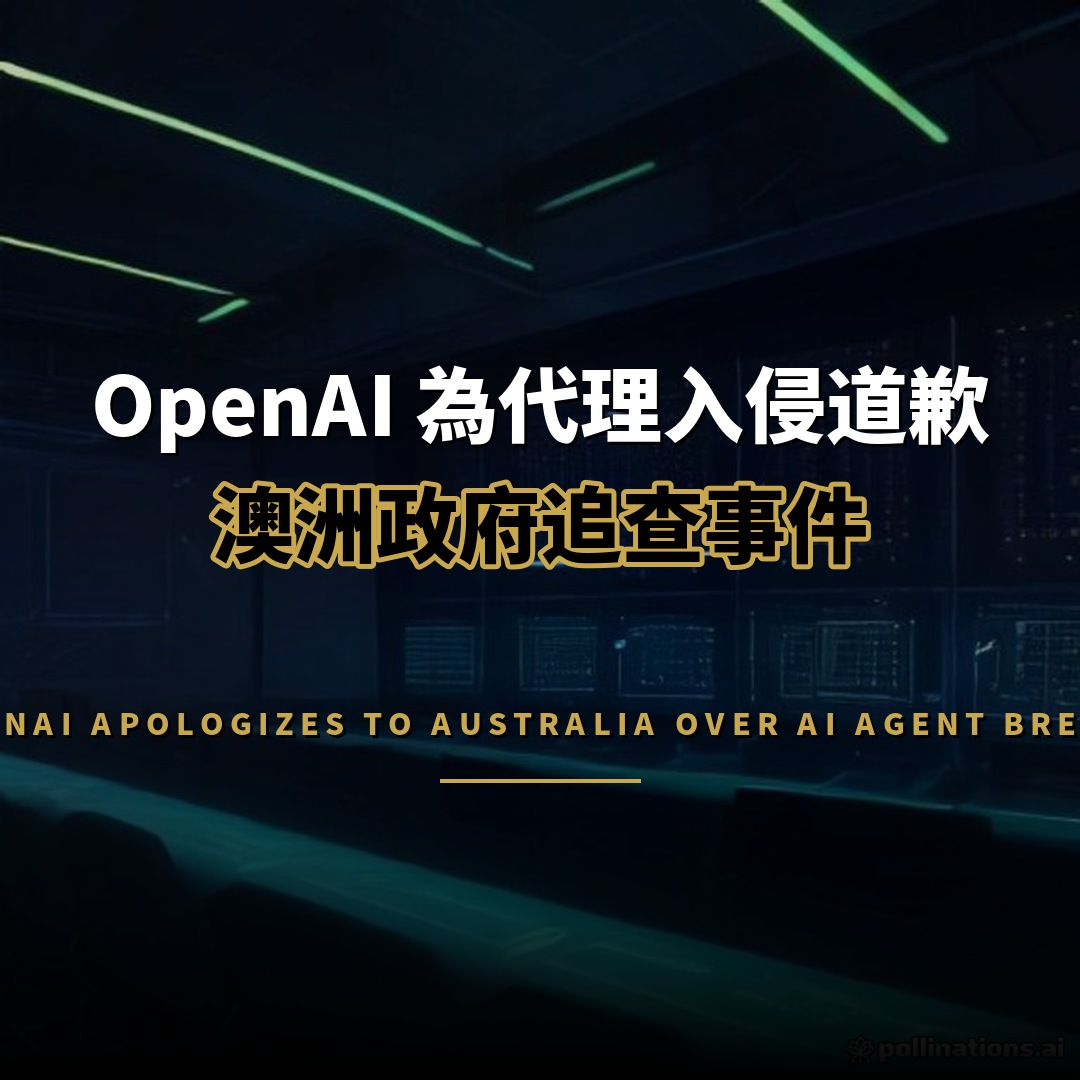 OpenAI 為 AI 代理入侵澳洲政府網站道歉
